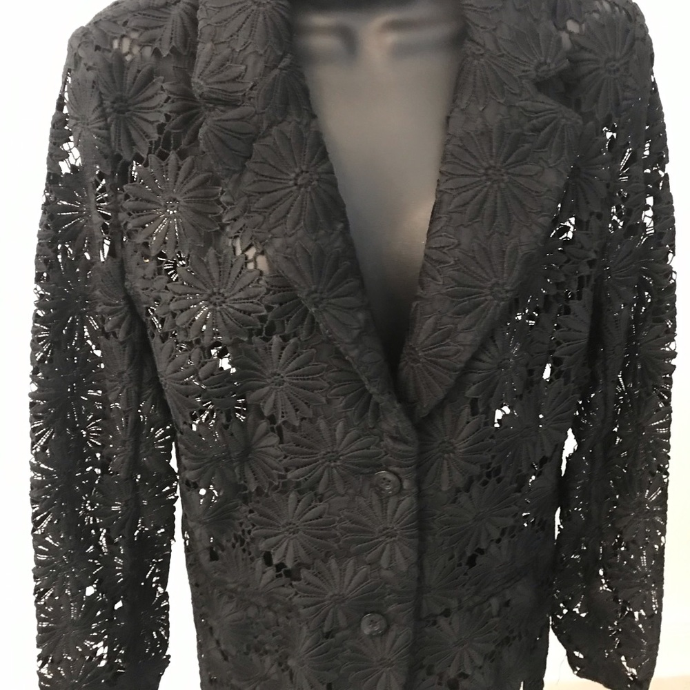 Blazer black perfect lace